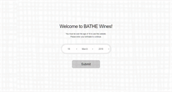 Desktop Screenshot of bathewines.com.au