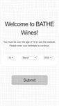 Mobile Screenshot of bathewines.com.au
